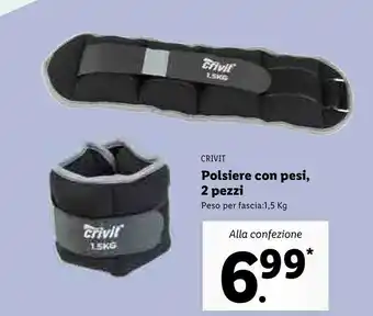 Lidl Crivit Polsiere Con Pesi offerta