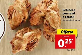 Lidl Schiocco Con Semi E Cereali offerta