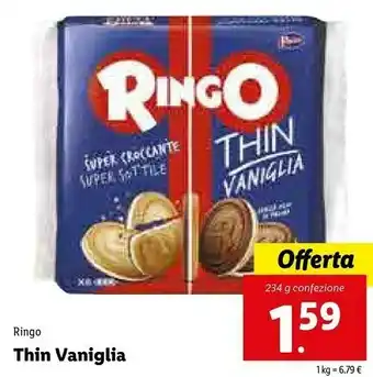 Pavesi Ringo Thin Vaniglia