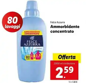 Lidl Felce Azzurra Felce Azzura Ammorbidente Concentrato offerta