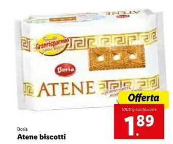 Lidl Doria Atene 1000 G(ml) offerta