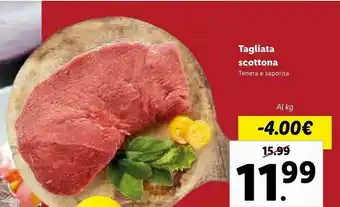 Lidl Lidl Tagliata Scottona offerta