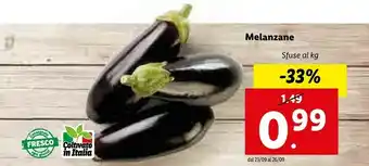 Lidl Melanzane Sfuse offerta