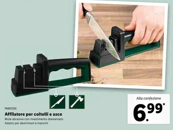Lidl Parkside Affilatore Per Coltelli E Asce offerta