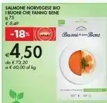 Bennet I Buoni Che Fanno Bene Salmone Norvegese Bio offerta