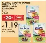 Bennet Bayernland - Emmentaler Senza Lattosio 100 G(ml) offerta