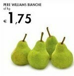 Bennet Pere Williams Bianche offerta