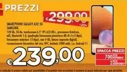Bennet Samsung Galaxy A32 5G SM-A326B 16,5 Cm (6.5") Doppia SIM USB Tipo-C 4 GB 128 GB 5000 MAh Blu offerta