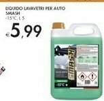 Bennet Smash Liquido Lavavetri Per Auto offerta