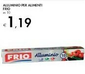 Bennet Frio Alluminio Per Alimenti offerta