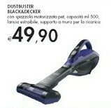 Bennet Black & Decker Dustbuster offerta
