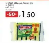 Bennet Spontex Spugna Abrasiva Fibra Plus offerta