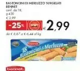 Bennet Bennet Bastoncini Di Merluzzo offerta