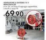 Bennet Bravo & Facile Ventilatore A Battieria offerta