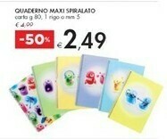 Bennet Quaderno Maxi Spiralato offerta