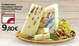 Coop Zappalà Zappala Formaggio Pecorino Pepato Fresco offerta