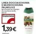 Coop Palmolive Linea Docciaschiuma E Bagnoschiuma offerta