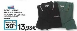 Coop Renato Balestra Polo Uomo Manica Lunga offerta