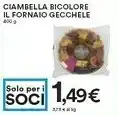 Coop Gecchele Ciambella Bicolore Il Fornaio offerta