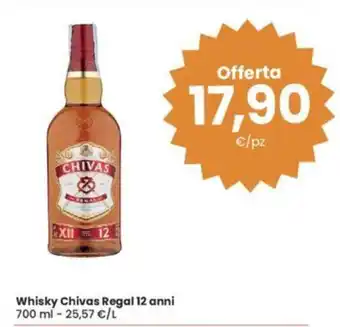 Whisky Chivas Regal 12 anni c/pz 700 ml