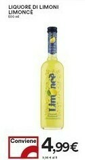 Coop Limonce Liquore Di Limoni 500 Ml offerta