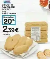 Coop Coop Biscotti Savoiardi Soffici offerta