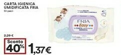 Coop Fria Carta Igienica Umidificata offerta