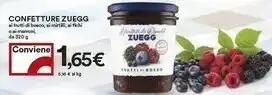 Coop Zuegg Confettura Ai Lamponi 320 G(ml) offerta