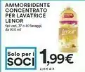 Coop Lenor Ammorbidente Concentrato Per Lavatrice offerta