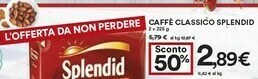 Coop Splendid Caffè Classico offerta