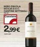 Coop Cantine Settesoli Nero D'avola Sicilia Doc offerta