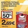 Coop Omino Bianco Additivo Totale In Polvere 100 Piu offerta