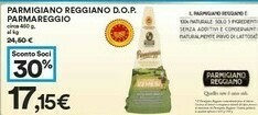 Coop Parmareggio Parmigiano Reggiano Dop offerta