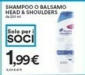 Coop Head & Shoulders Shampoo offerta