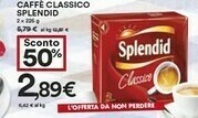 Coop Splendid Caffe Classico offerta