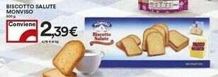 Coop Monviso Biscotto Salute offerta