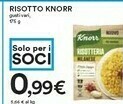 Coop Knorr Risotto offerta