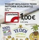 Coop Fattoria Scaldasole - Teddi Yogurt Albicocca Bio 230 G(ml) offerta