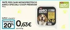 Coop Coop Premium Pate Per Cani Amici Speciali offerta