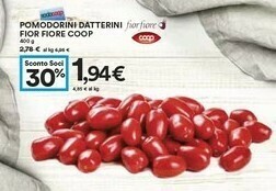 Coop Coop Pomodorini Datterini Fior Fiore offerta