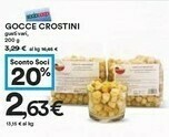 Coop Gocce Crostini offerta