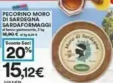 Coop Sardaformaggi Pecorino Moro Di Sardegna offerta