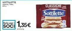 Coop Sottilette Classiche offerta