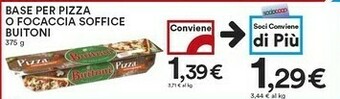 Coop Buitoni Base Per Pizza offerta