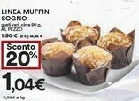Coop Linea Muffin Sogno offerta