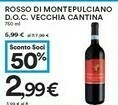 Coop Vecchia cantina Rosso Di Montepulciano Doc 750 Ml offerta