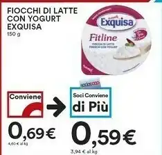 Coop Exquisa Fiocchi Di Latte Con Yogurt offerta