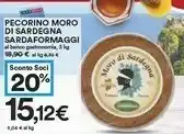 Coop Sardaformaggi Pecorino Moro Bi Sardegna offerta