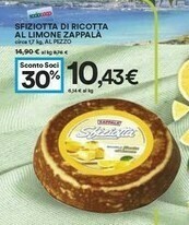 Coop Zappalà Ricotta offerta