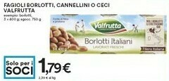 Coop Valfrutta Fagioli Borlotti Biologici 400 G(ml) offerta